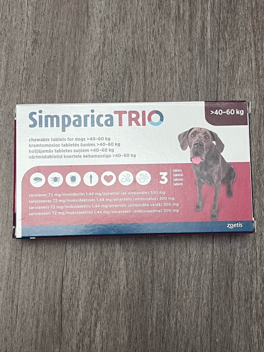 Flea and Tick Control for 88-132 Lbs X Large Dogs
